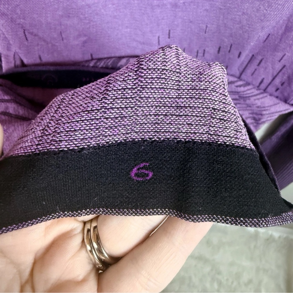Lululemon Run Swiftly Heathered Regal Plum Top - Picture 10 of 10